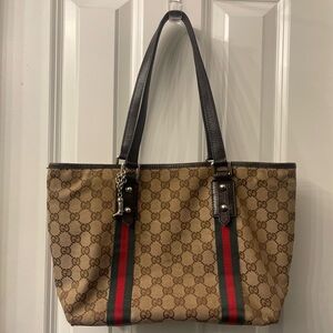 Authentic Gucci Sherry Line Tote